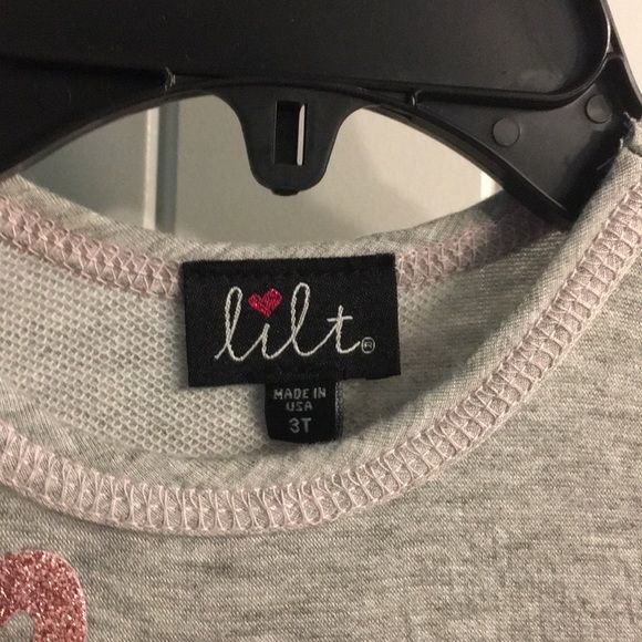 NWT Lilt Toddler Tutu Love Dress- Size 3T - Picture 3 of 4